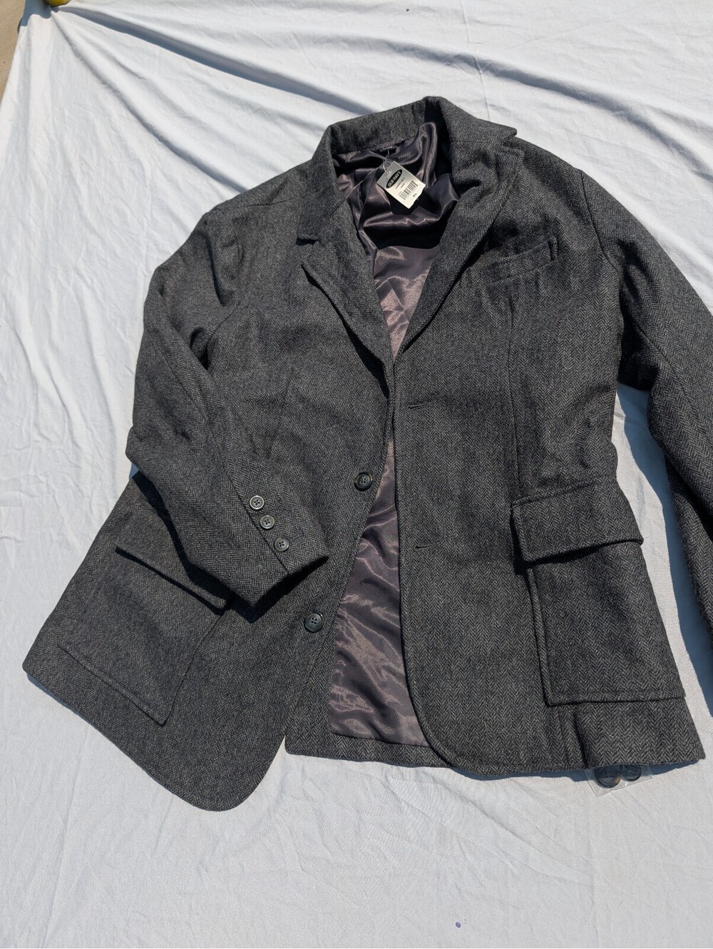 Vintage Old Navy Men's Wool Jacket – New With Tags (NWT) Size XL